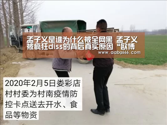 孟子义是谁为什么被全网黑 孟子义被疯狂diss的背后真实原因“欧博官网”(图4) 欧博官网